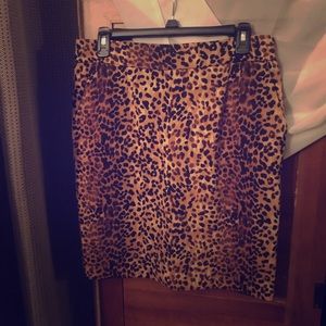 Cheetha Print Skirt